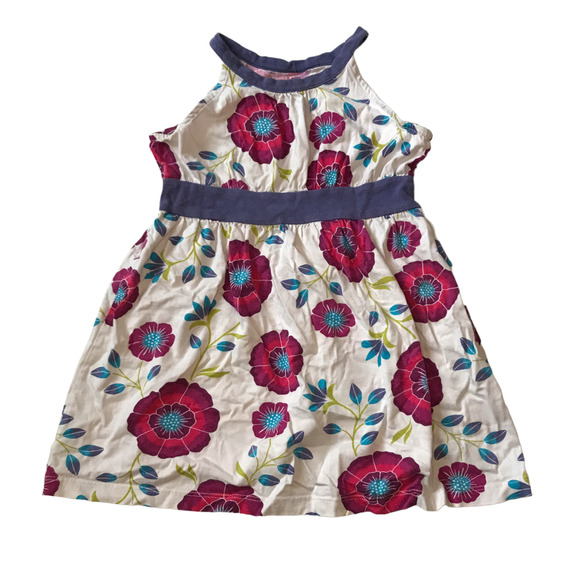 Tea Collection 100% Cotton Floral Dress 4Y - Picture 1 of 4
